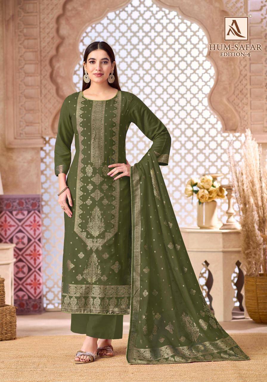 Alok suit hum-safar 4 Ladies dress material wholesalers in Delhi